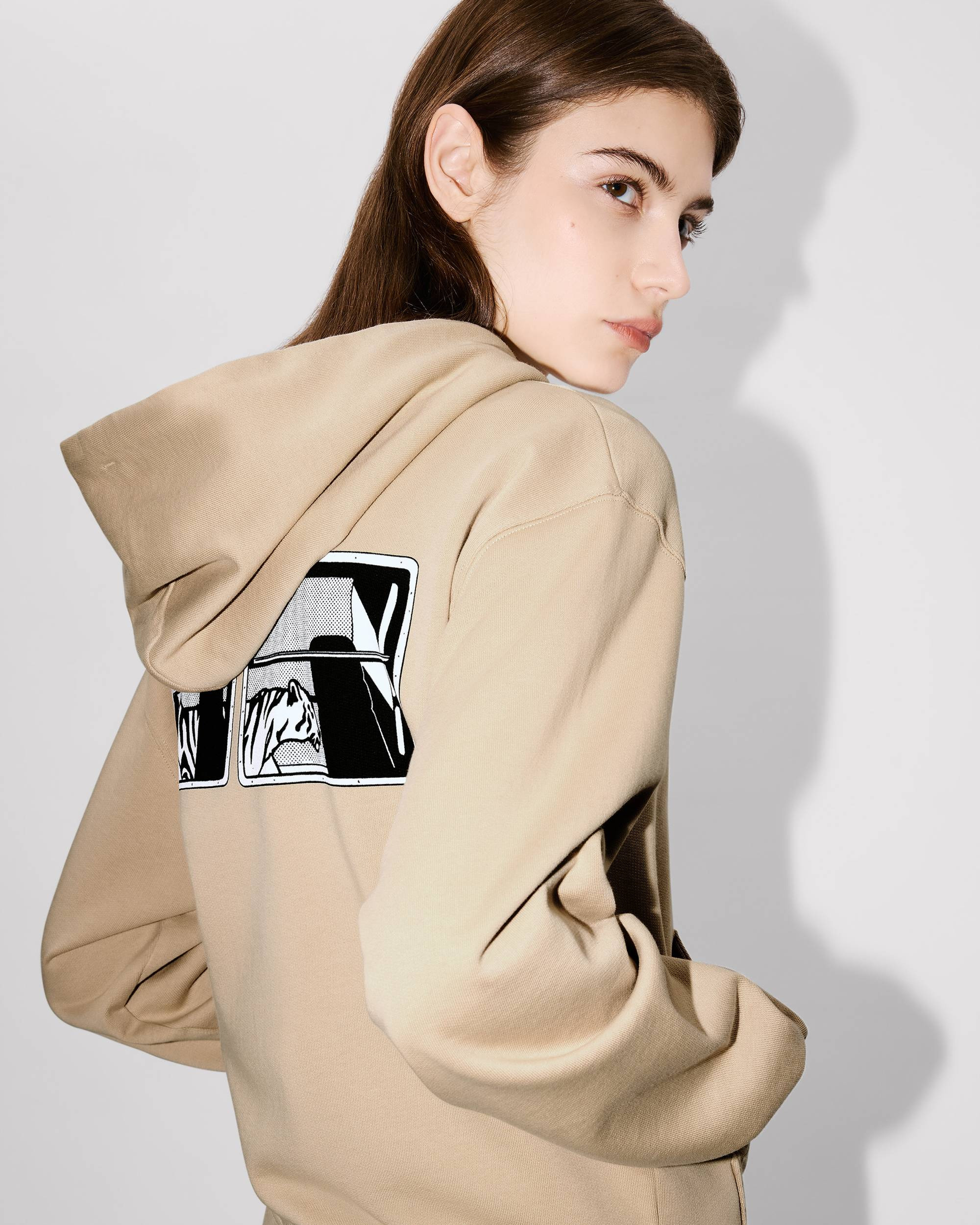 'KENZO City' zip-up hoodie in cotton - 7