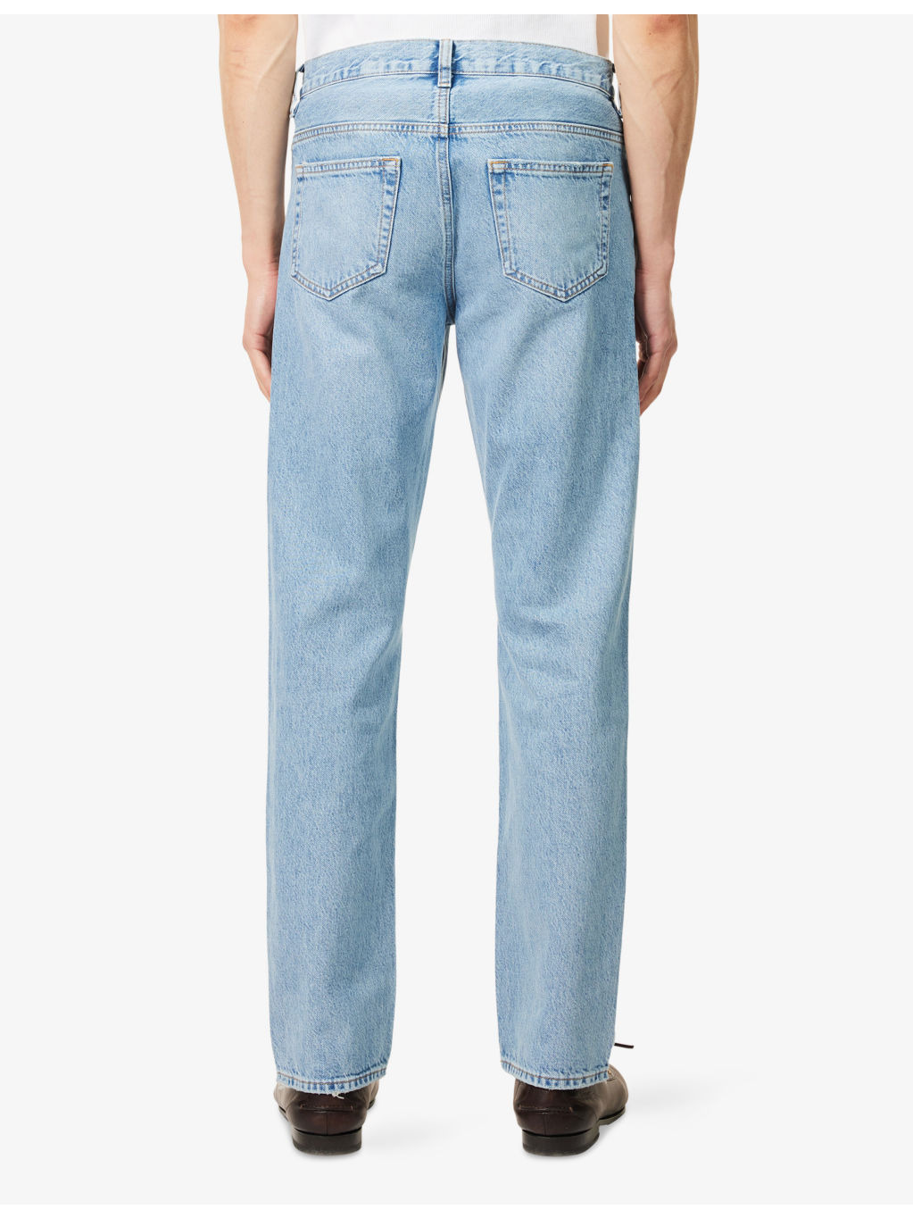 The Straight regular-fit stretch-denim jeans - 4
