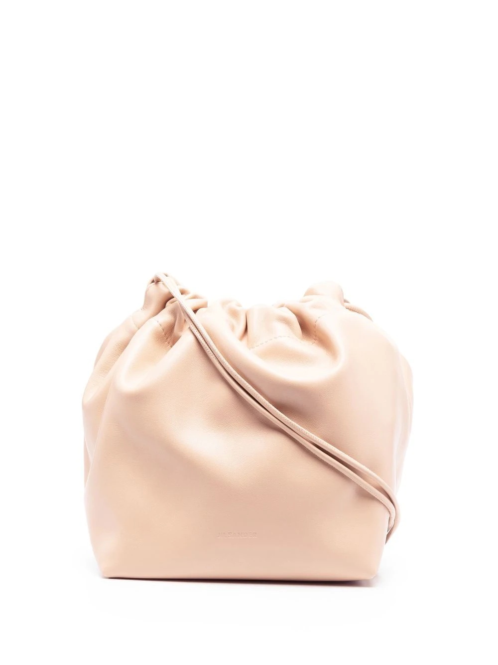 drawstring-fastening shoulder bag - 1