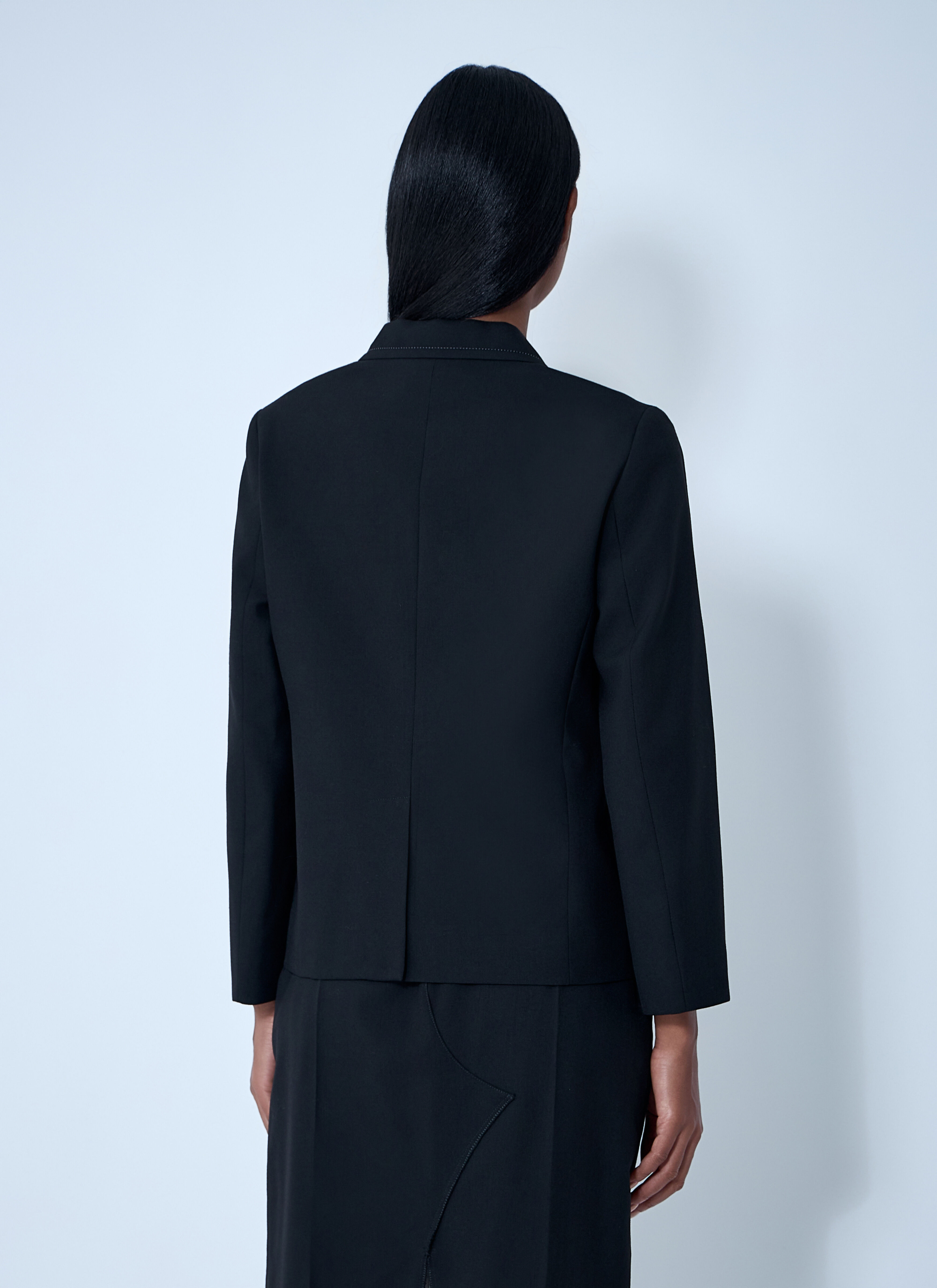 Single-Breasted Blazer - 4