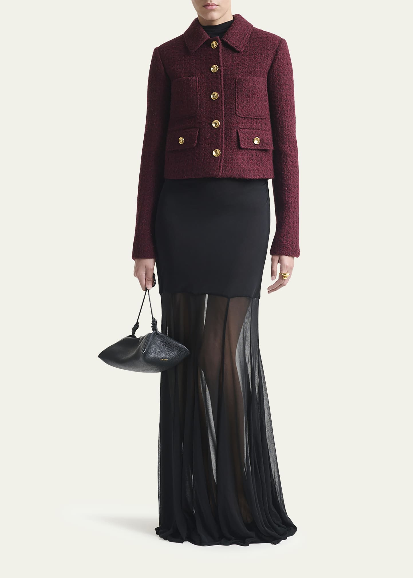 Astley Tweed Single-Breasted Jacket - 2