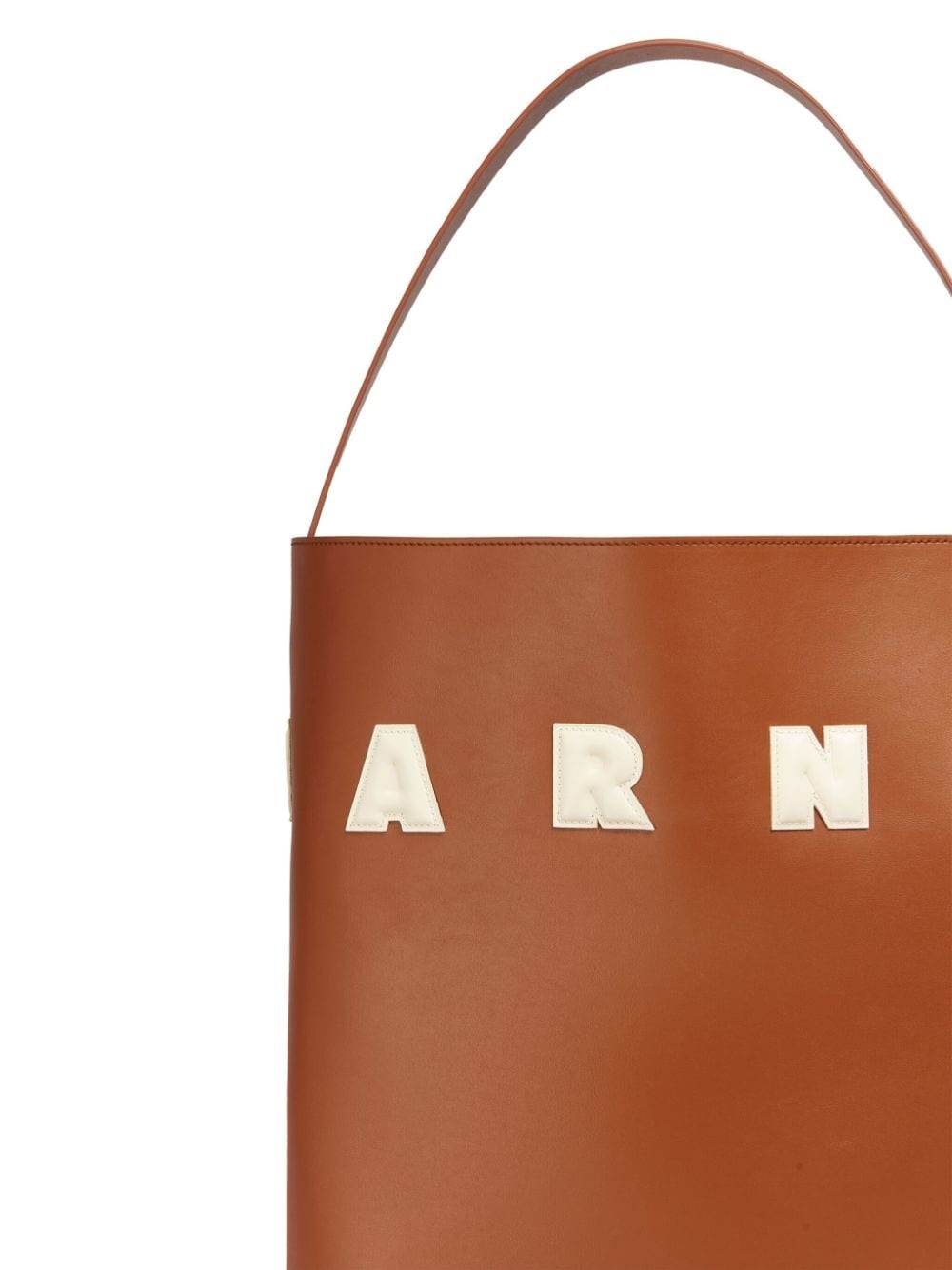 Museo leather tote bag - 5