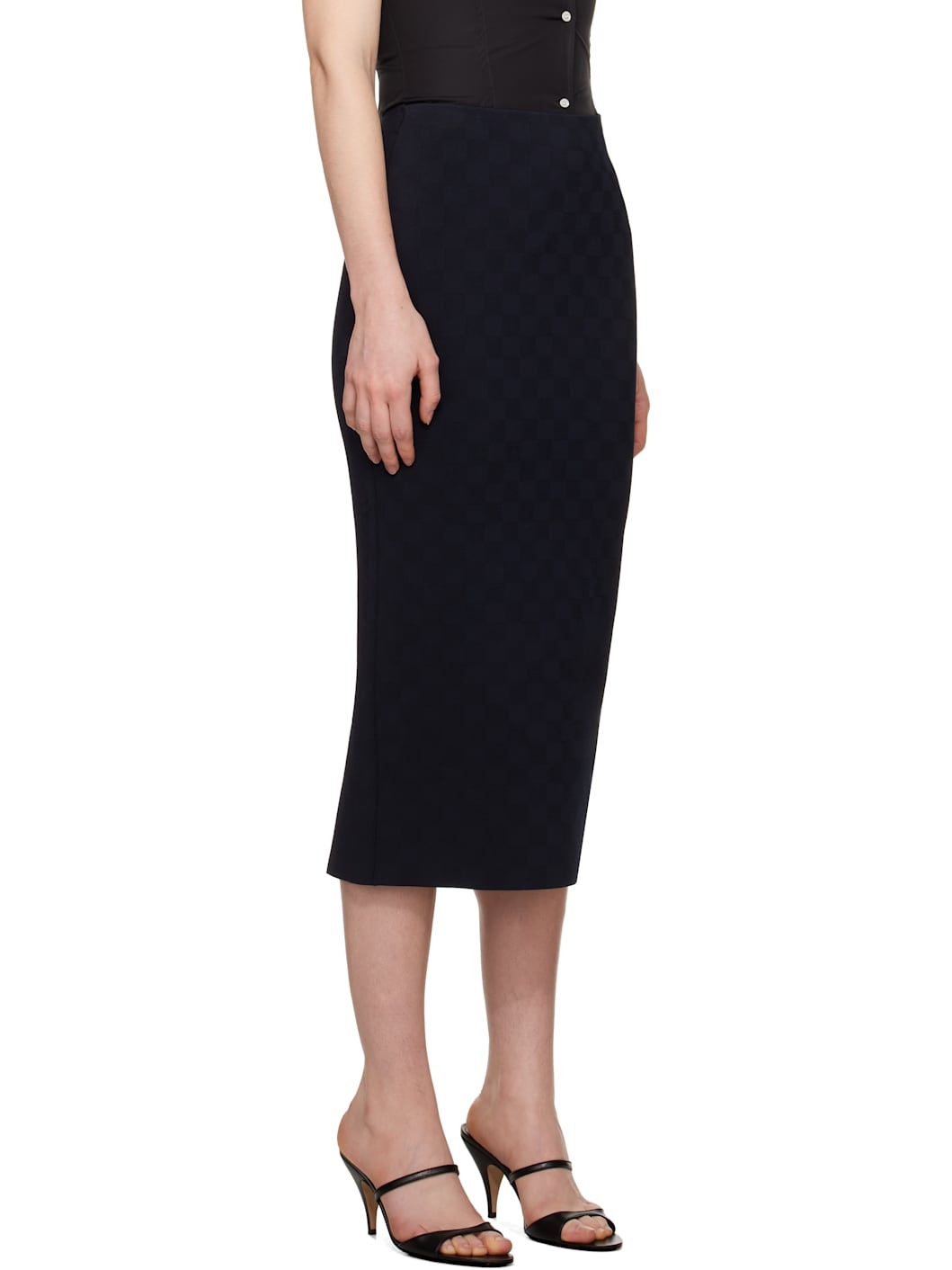 Navy NSFW Petra Midi Skirt - 2