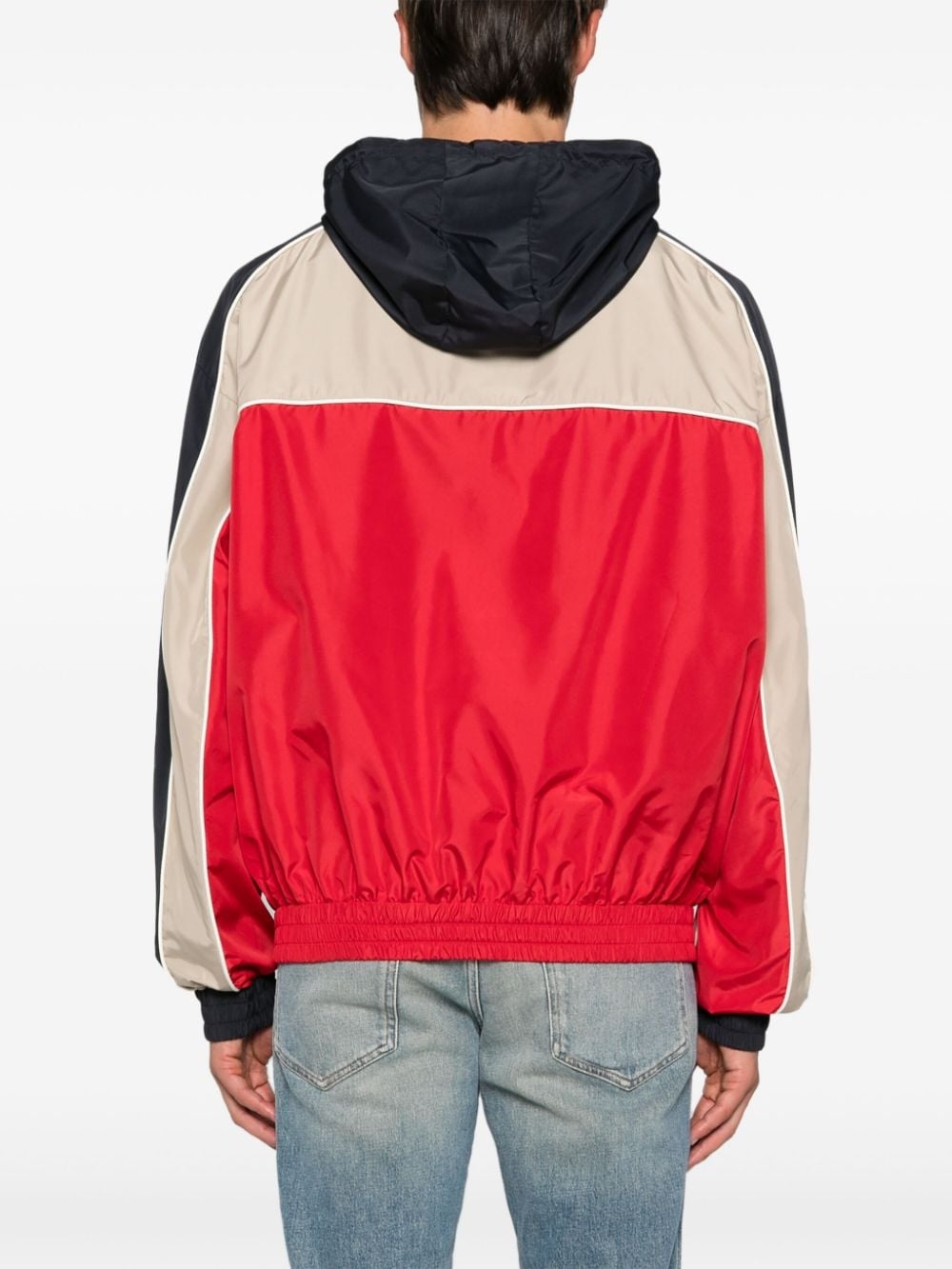 logo-print windbreaker - 4