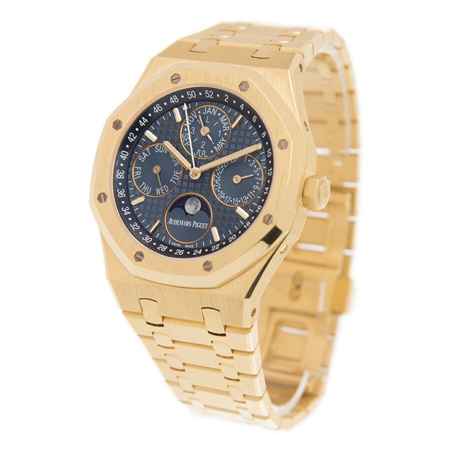 Audemars Piguet Royal Oak Prepetual Calendar Automatic Men's 18 Carat Yellow Gold Watch 26574BA.OO.1 - 3