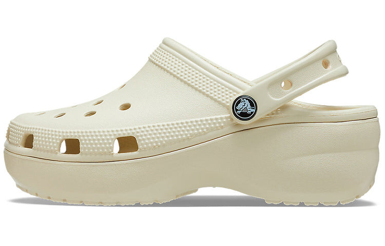 (WMNS) Crocs Classic Clog 'Bone White' 206750-2Y2 - 2