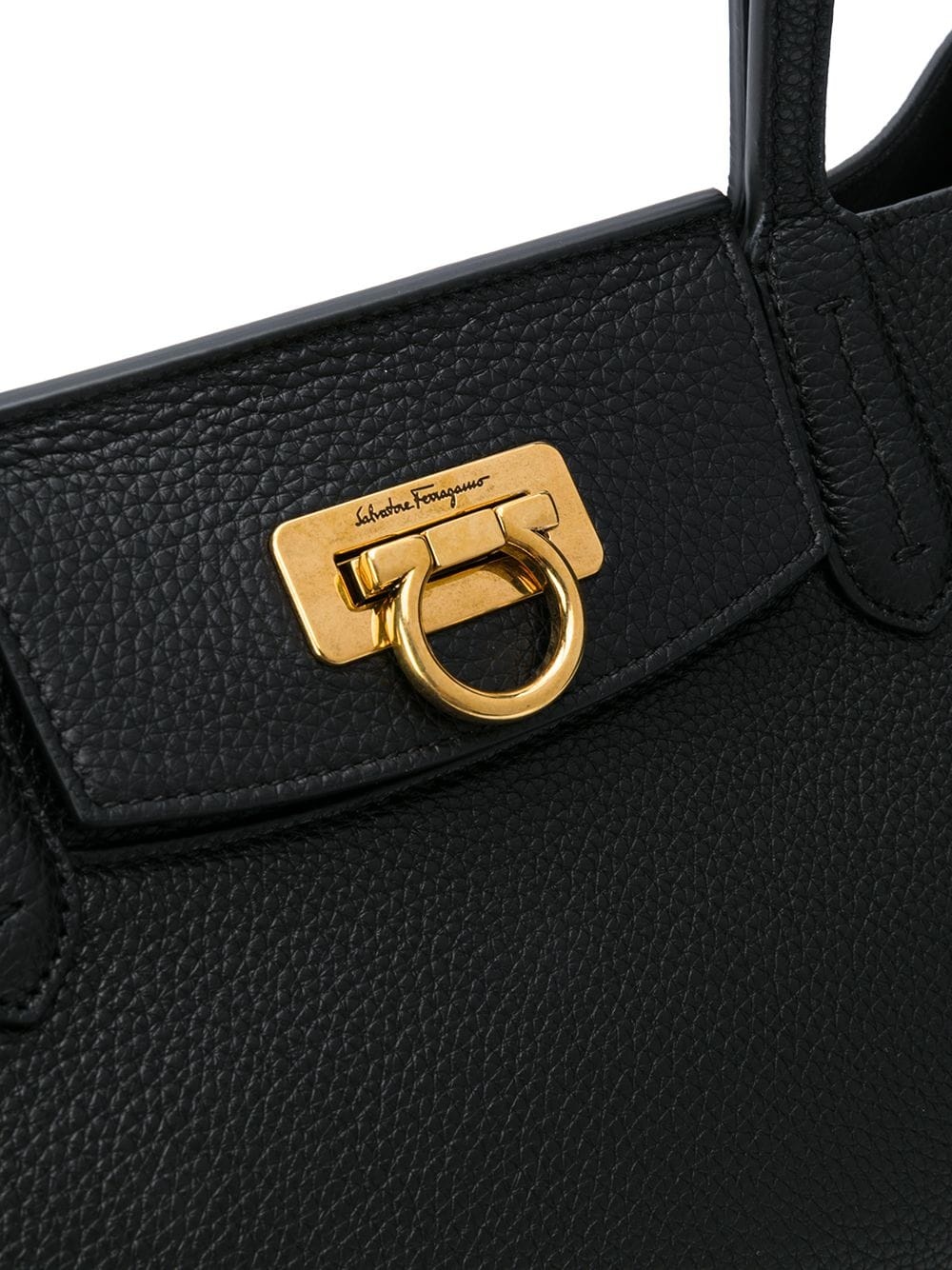 Gancini lock tote - 4