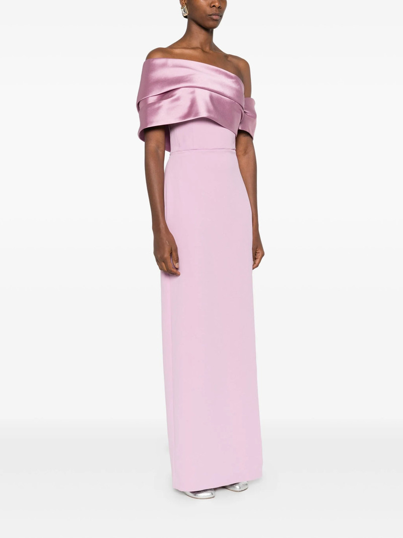 Solace London Alexis Off-shoulder Maxi Dress 3