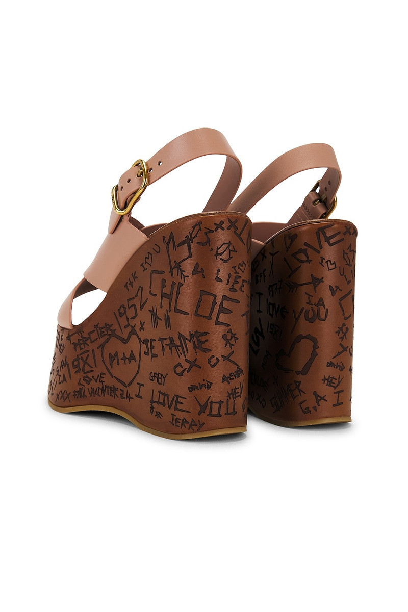 Chloé Maxime Wedge Sandal outlook