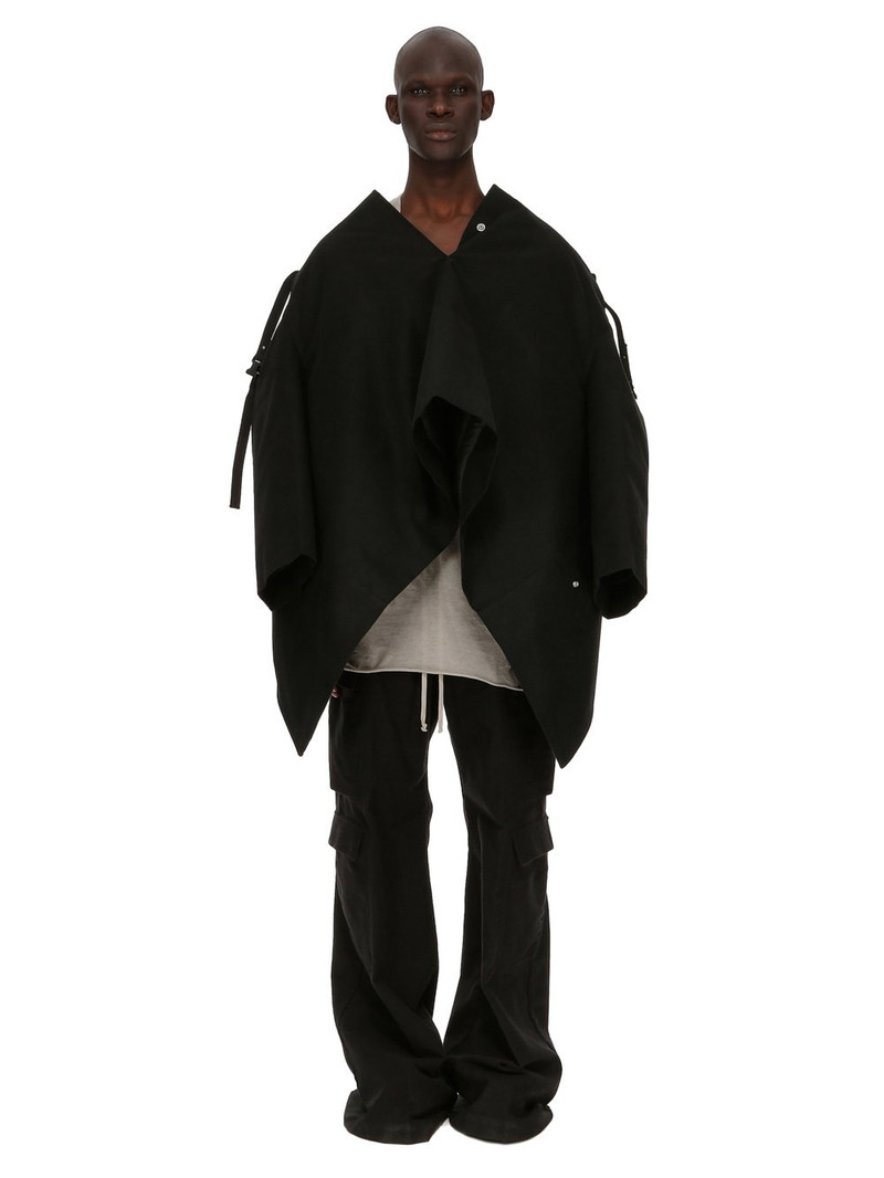 Jumbo funnel-neck down coat 8