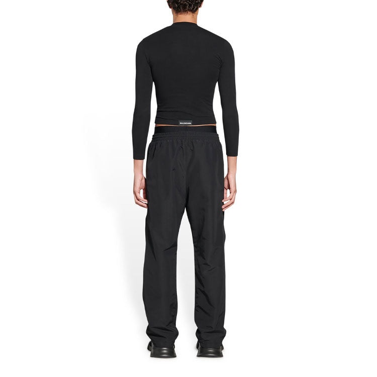 Balenciaga 3B Sports Icon Small Fit Tracksuit Pants 'Black' 704715TKO481000 - 4