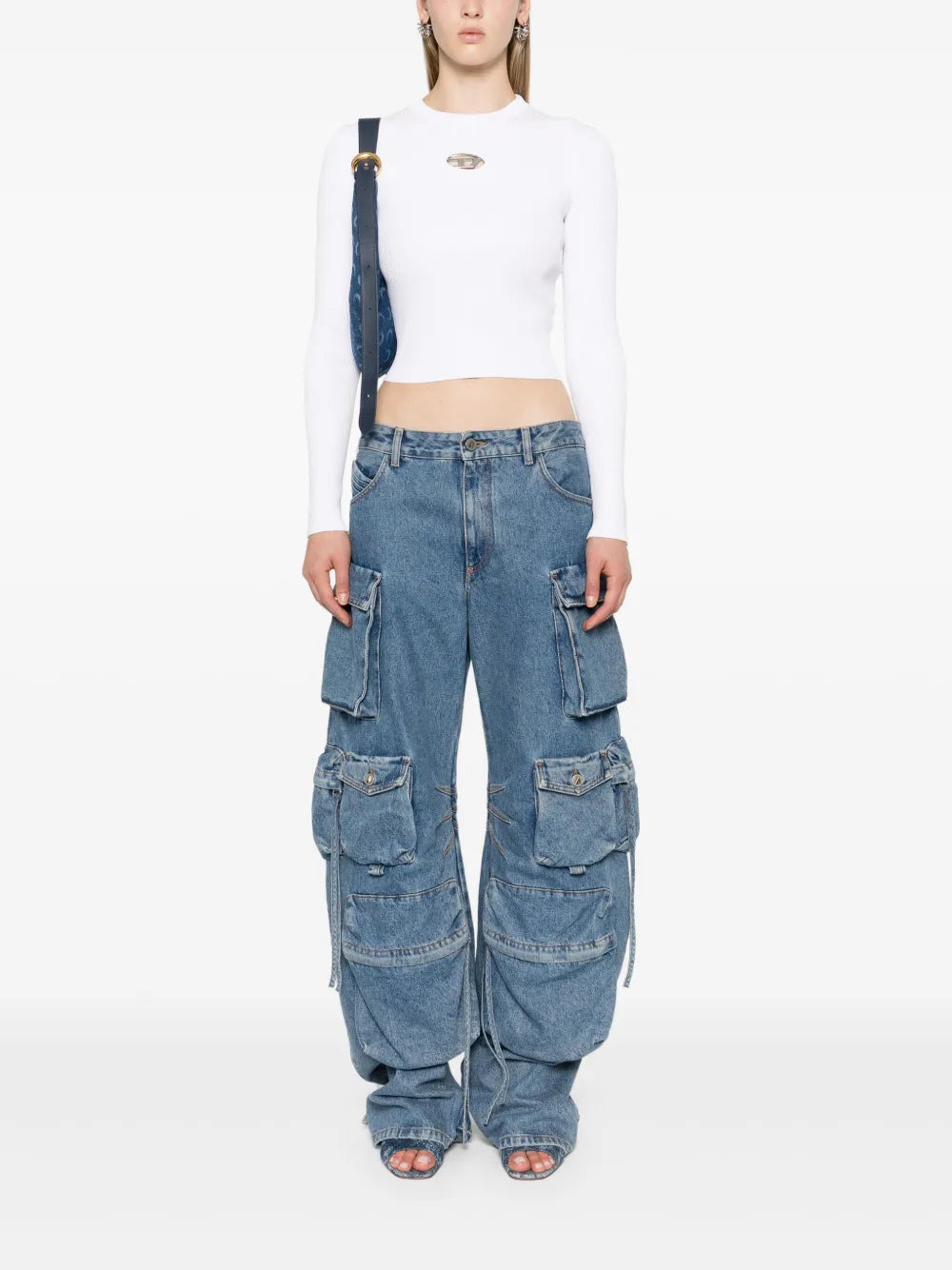 Diesel Women D-Plaque Top - 2