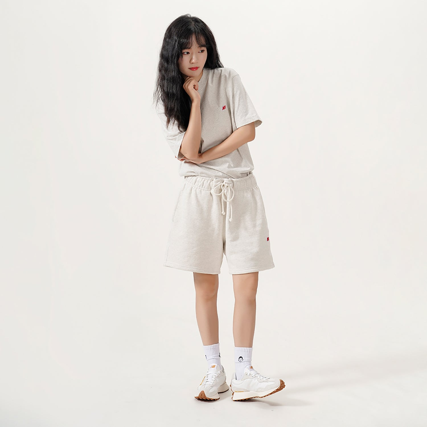 (WMNS) New Balance 327 'Sea Salt Golden Hour' WS327BY - 6