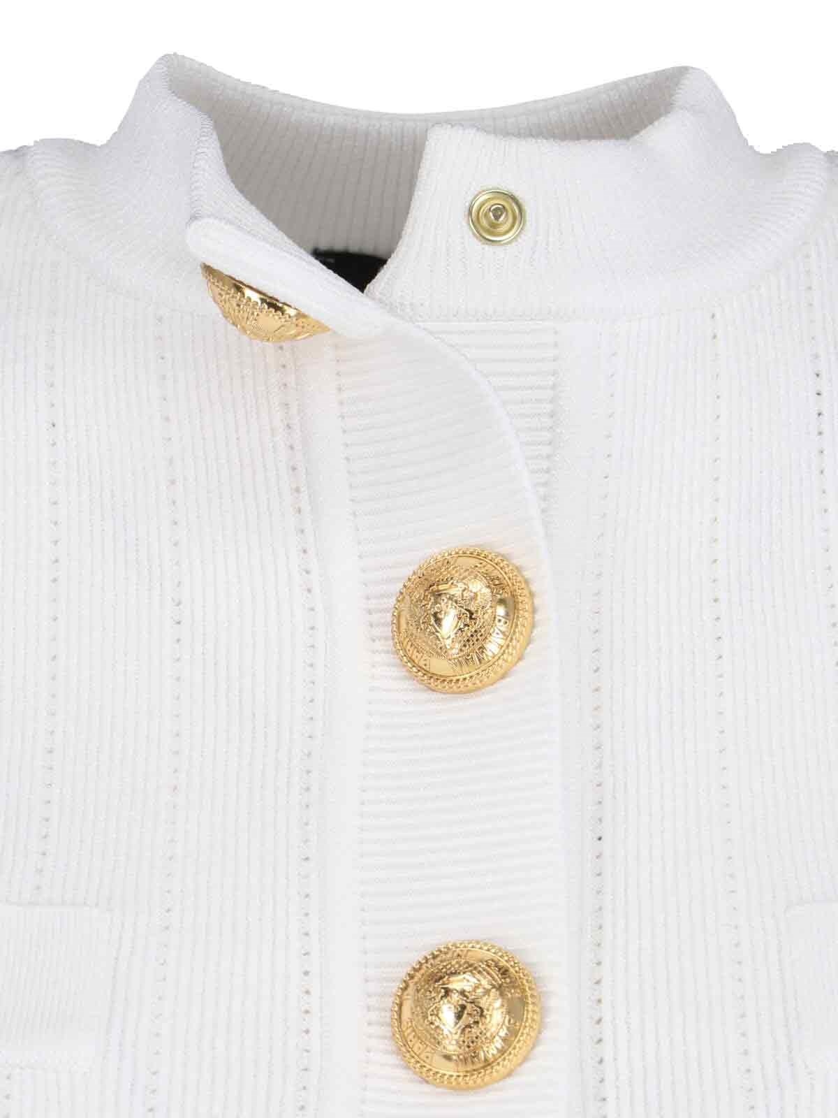 CARDIGAN WITH DECORATIVE BUTTONS - 5