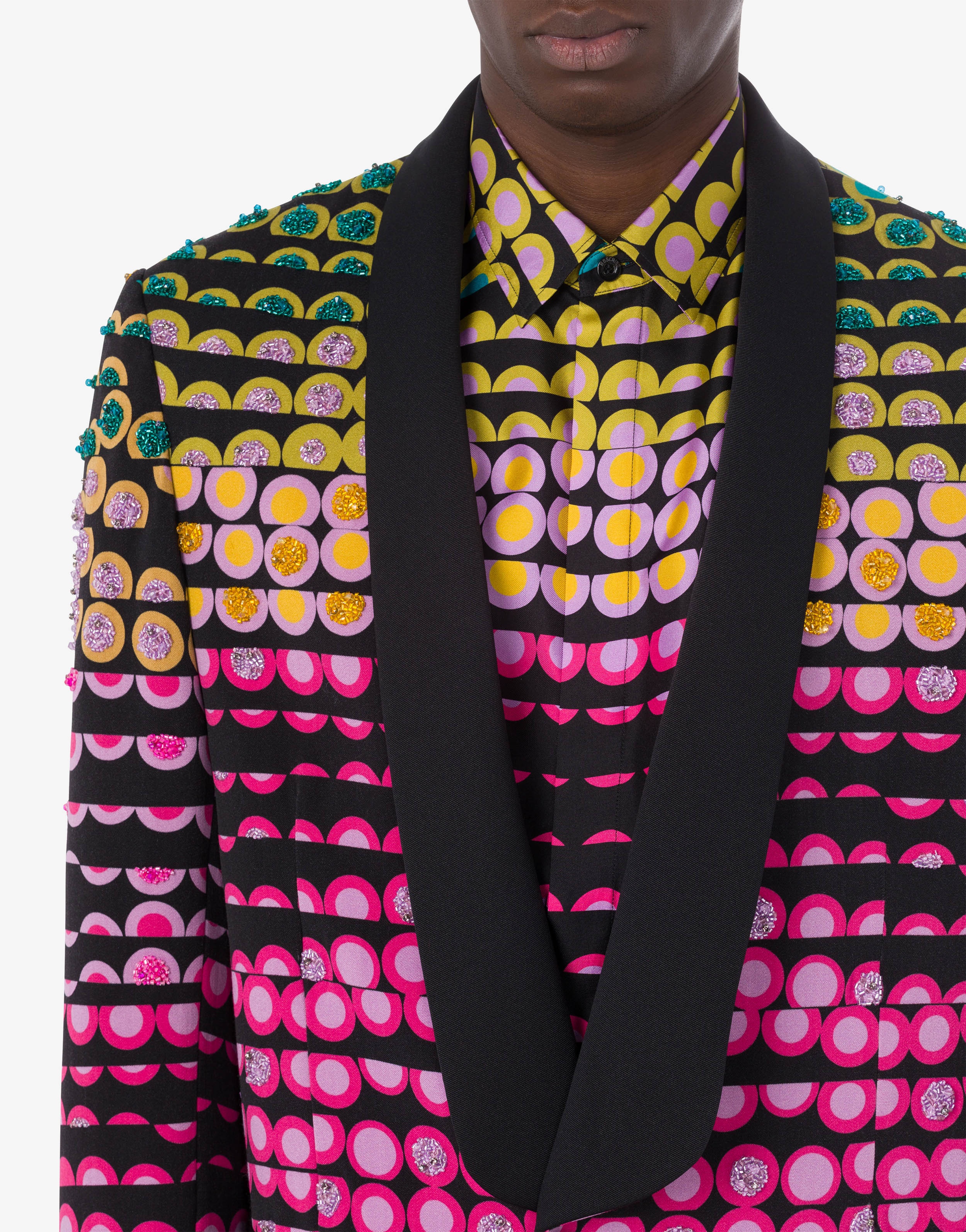 POLKA-DOT WOOL JACKET - 4