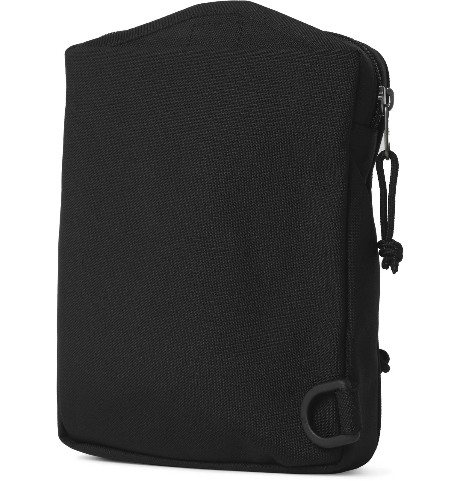 Logo-Appliquéd Canvas Messenger Bag - 4