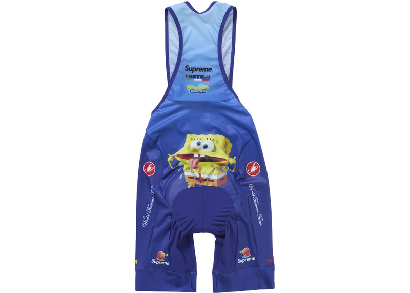 Supreme Supreme SpongeBob SquarePants Castelli Cycling Bib Blue outlook