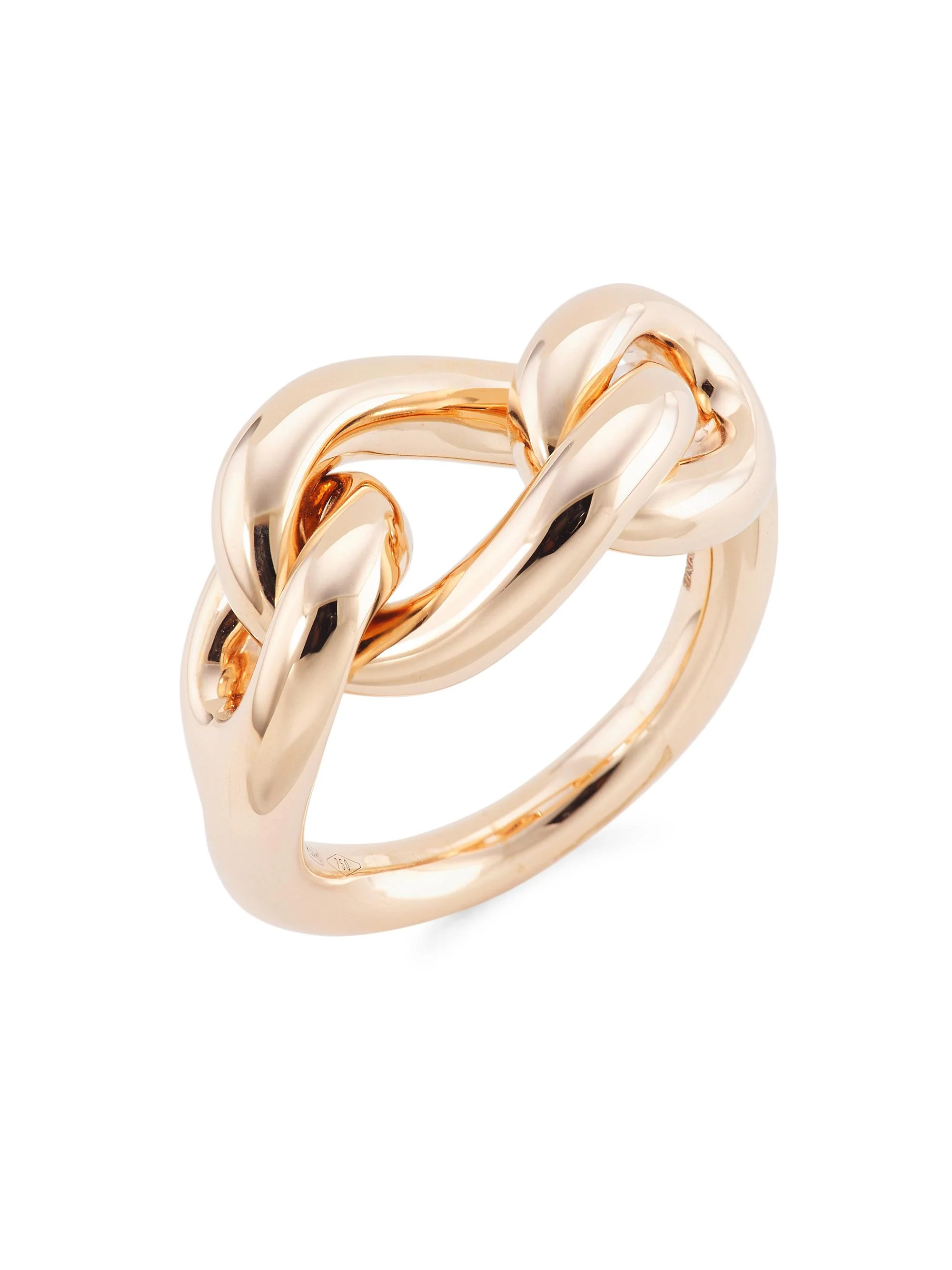 Women's Catene 18K Rose Gold Ring - 1