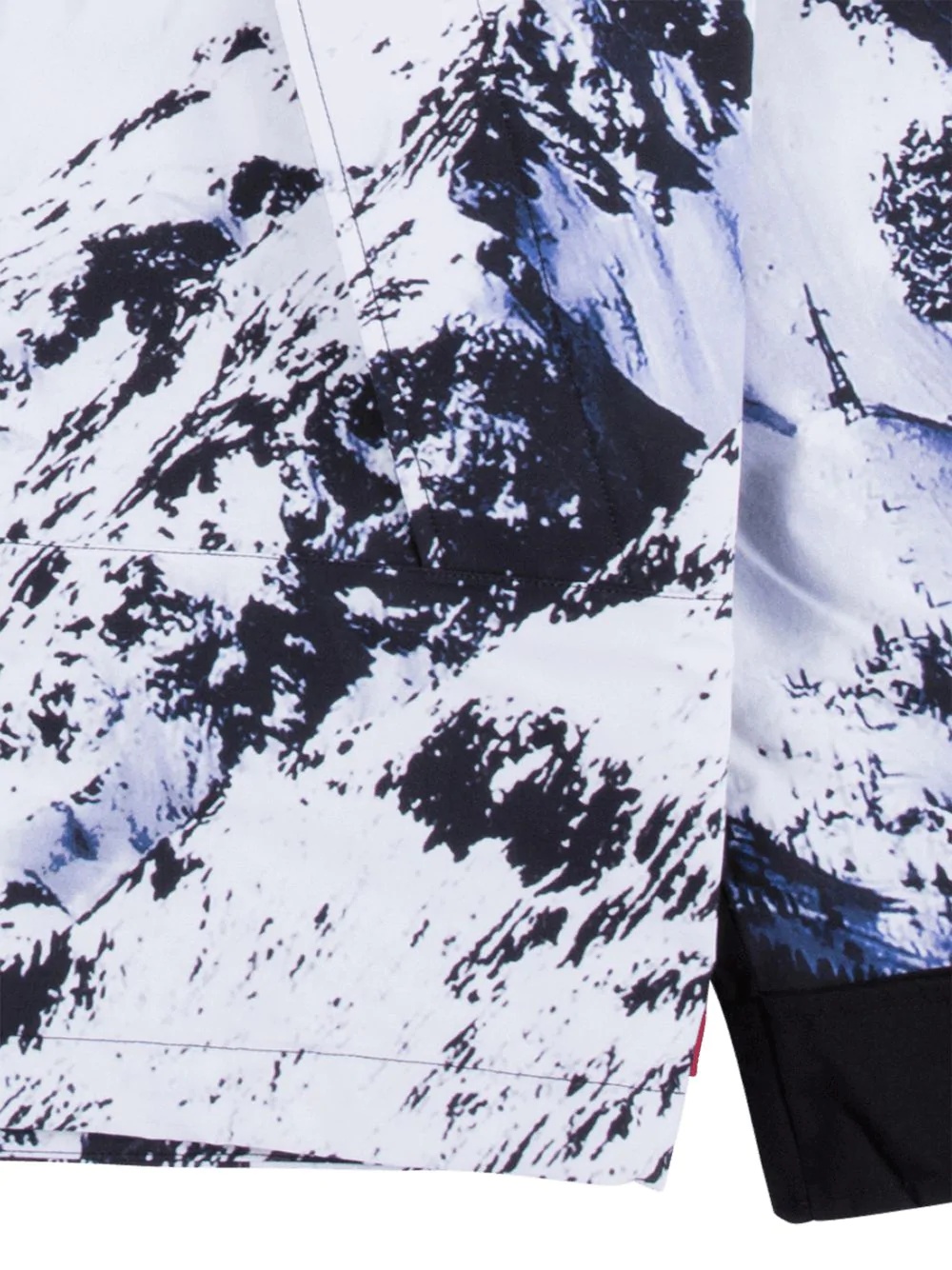 Supreme x The North Face mountain print parka - 3