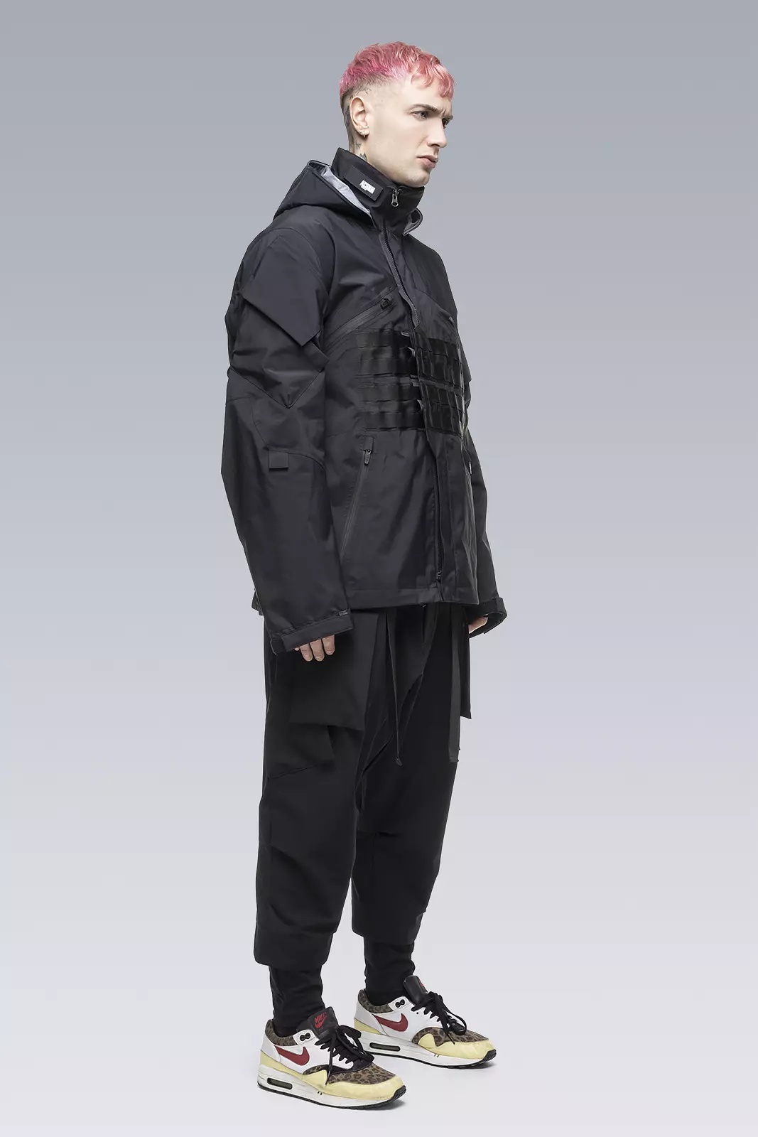 J1WTS-GT 3L Gore-Tex Pro Interops Jacket RAF Green/Black - 4