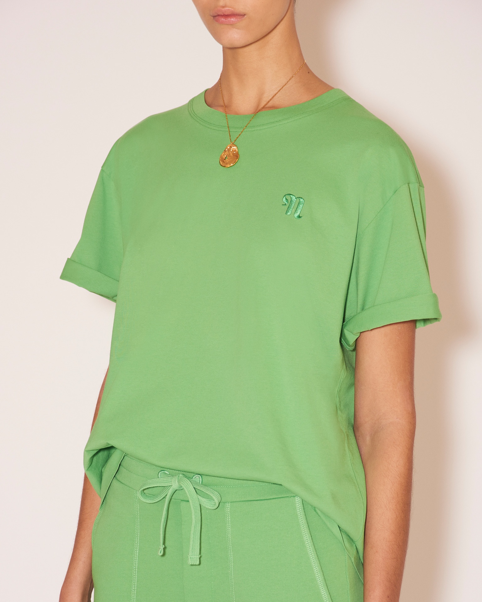 SHAY - Logo sweatpants - Green - 5