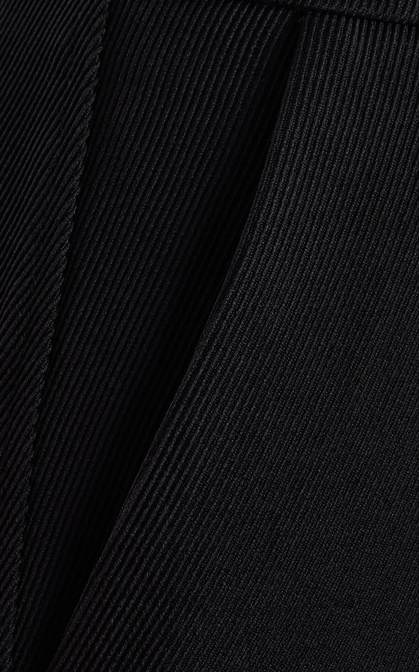 Tailored Wool Straight Pants black - 5