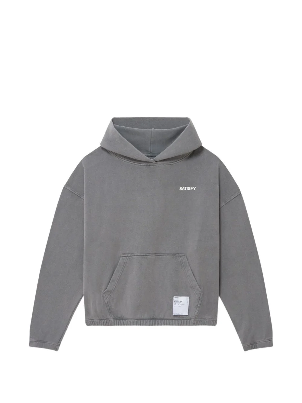 logo-print hoodie - 1