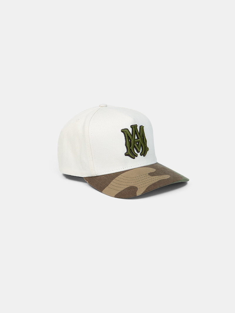 AMIRI MA OUTLINE CAMO CANVAS HAT outlook