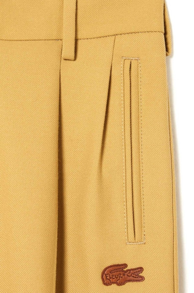 LACOSTE LACOSTE x le FLEUR* Tapered Pleat Trousers outlook