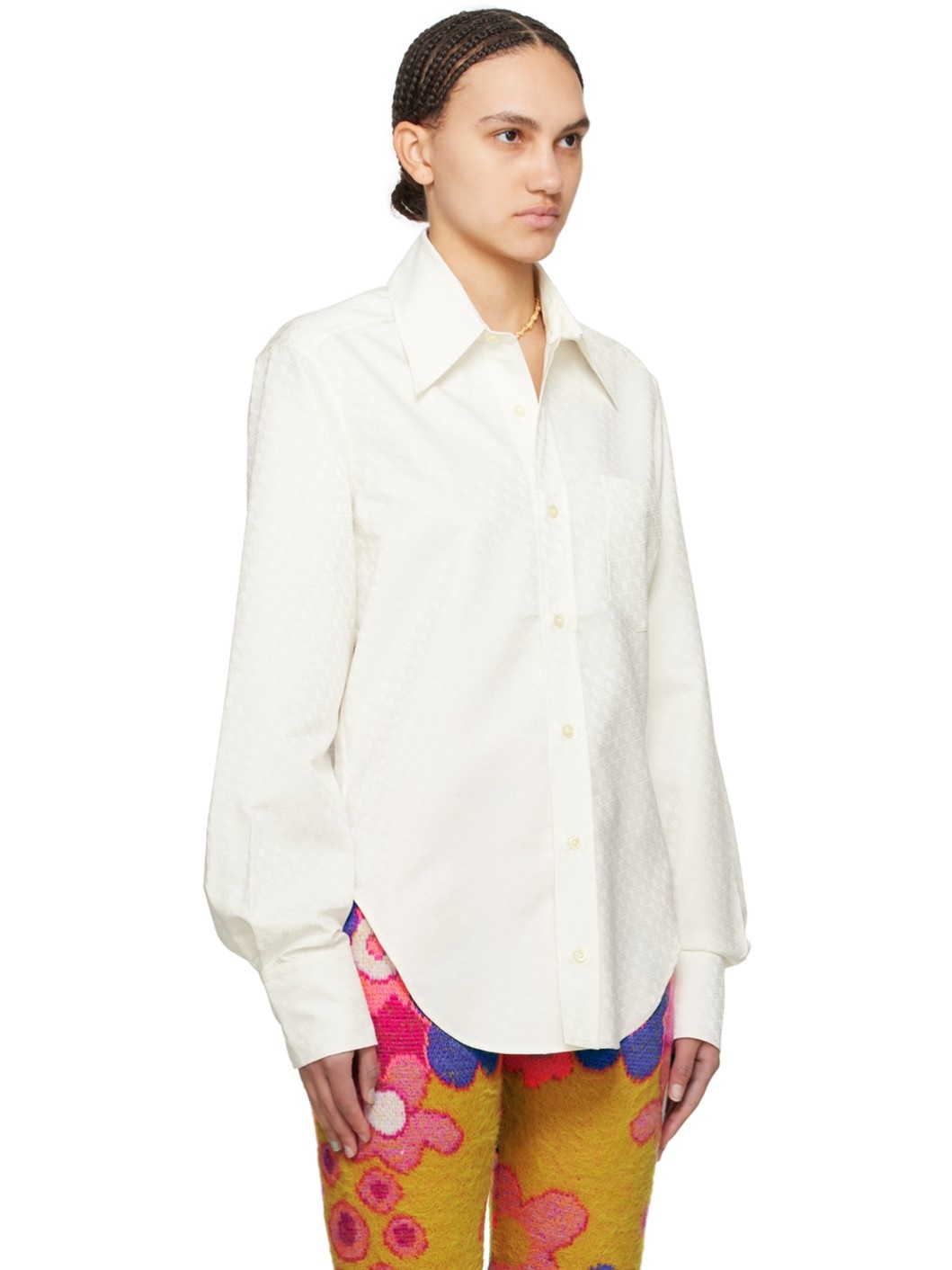 White Button Shirt - 2