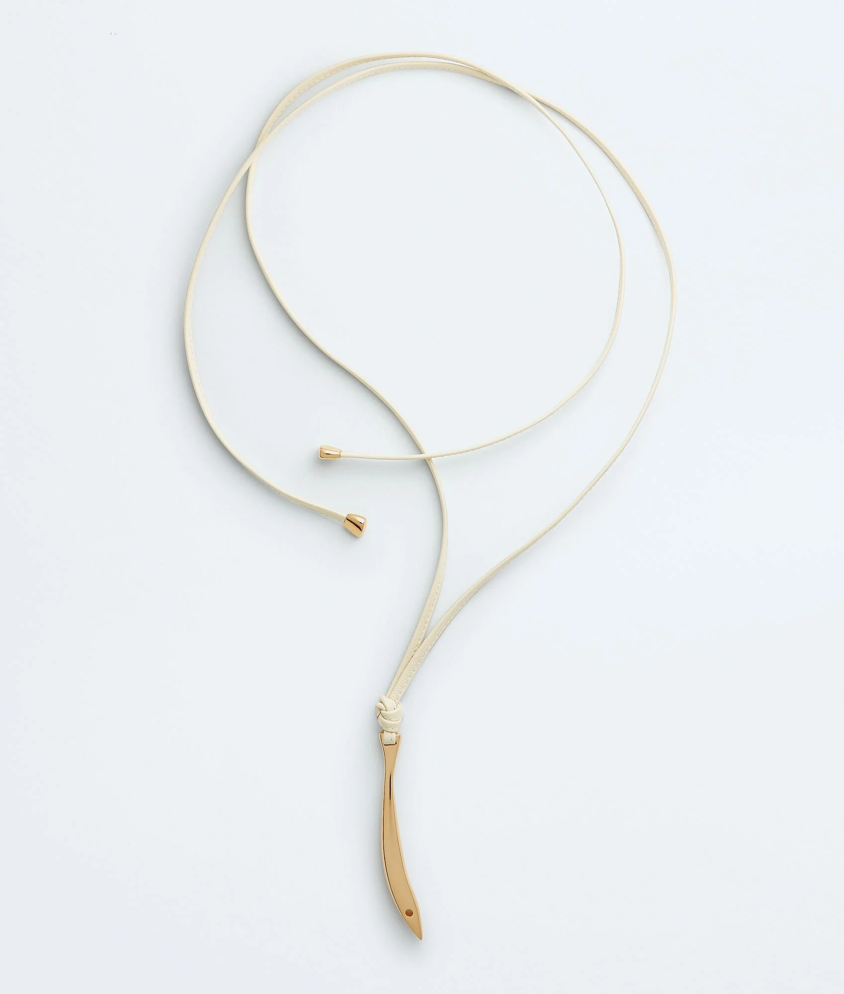 Sardine Leather Necklace - 1