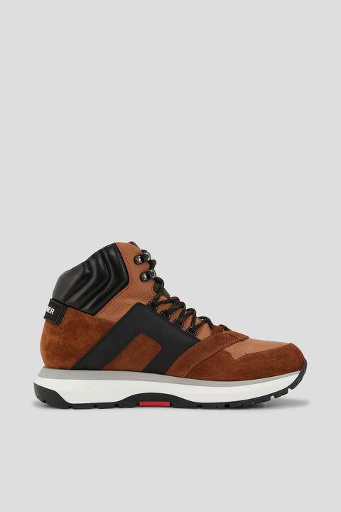 Trondheim low boots with spikes in Brown/Black - 2