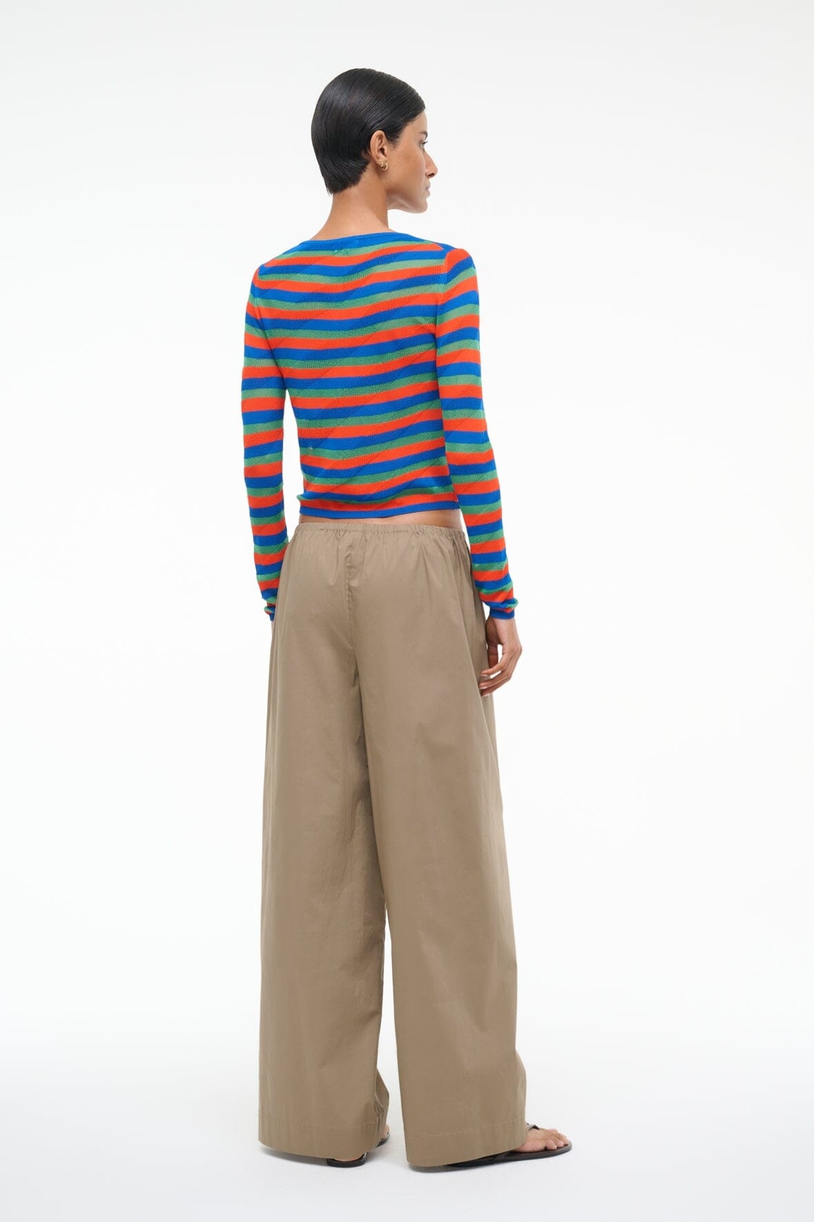 STAUD BONFIRE PANT TAUPE - 6