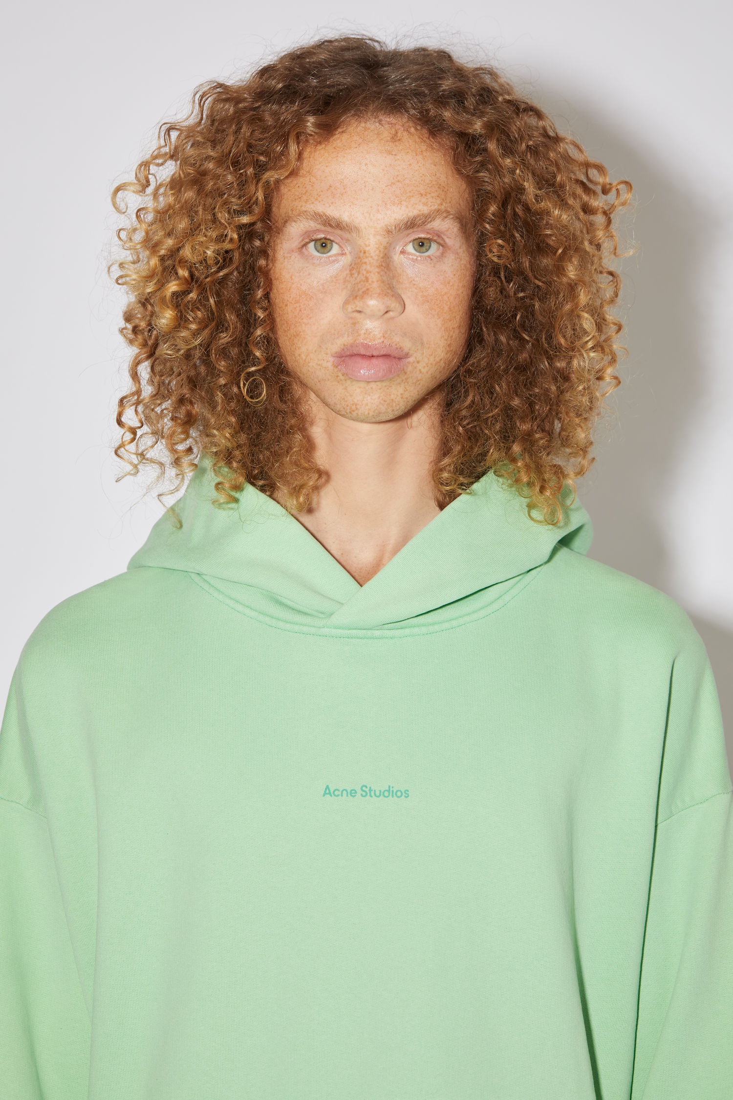 Hooded sweatshirt - Mint green - 6