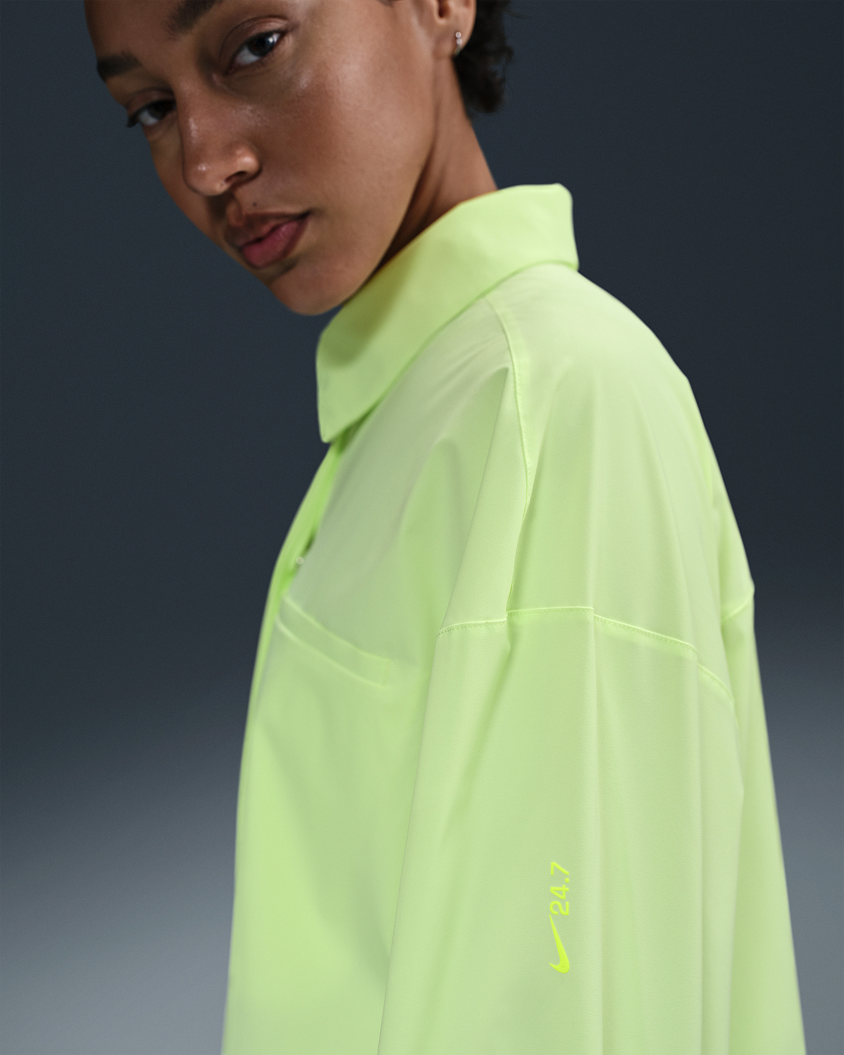 Nike 24.7 PerfectStretch Women's Dri-FIT Oversized Long-Sleeve Shirt - 6