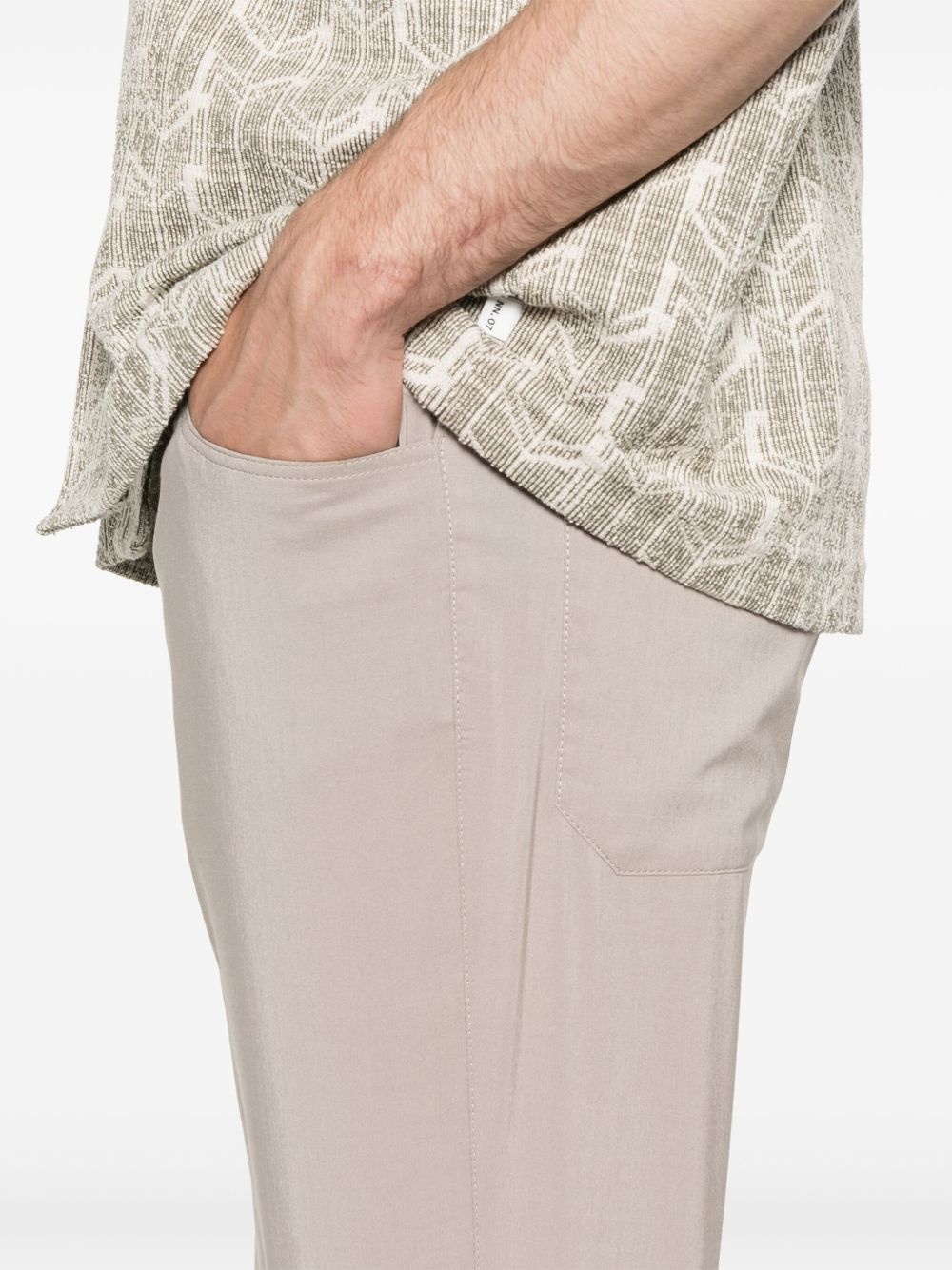 straight-leg trousers - 5