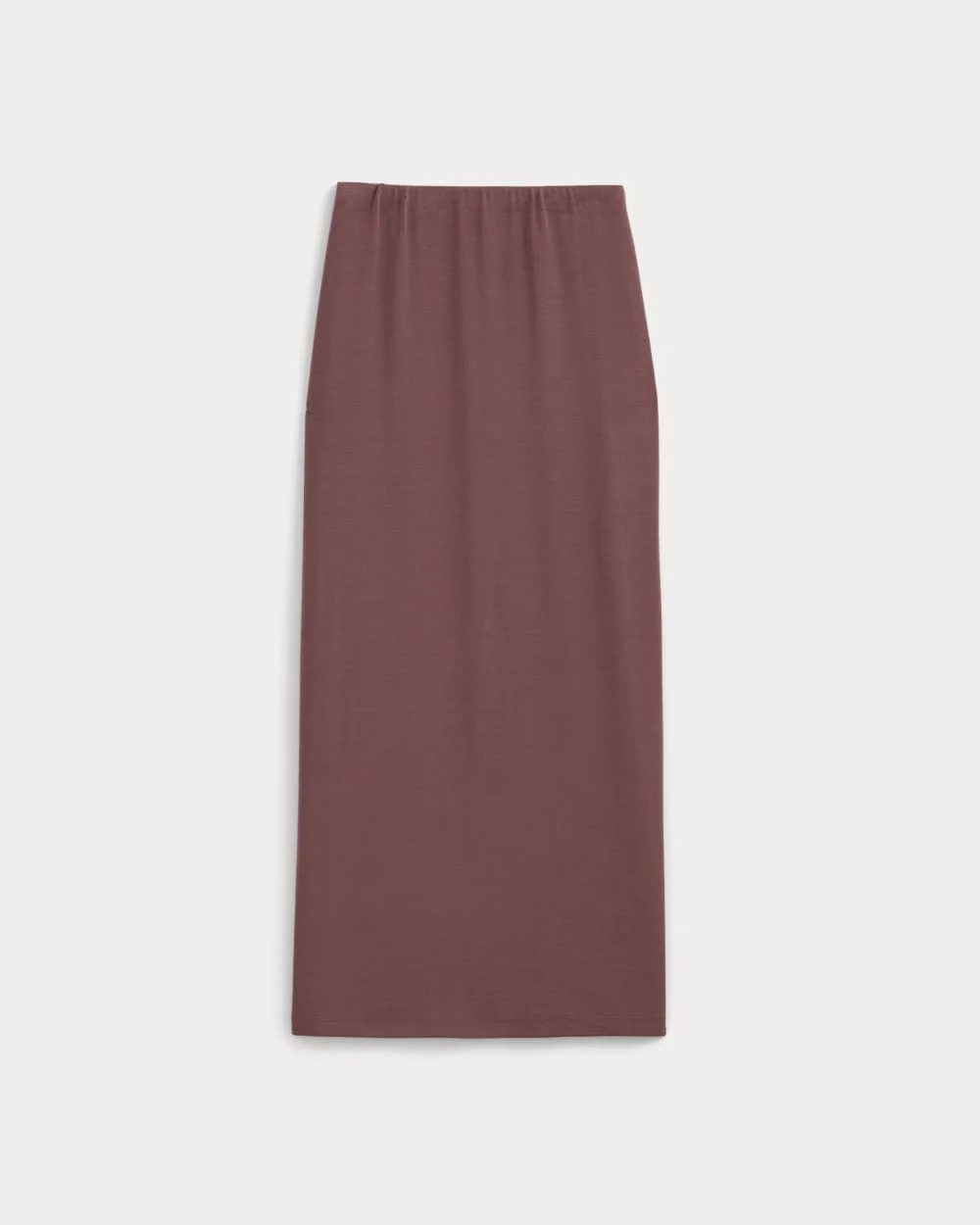 MAXI SKIRT IN BUTTERKNIT - 1