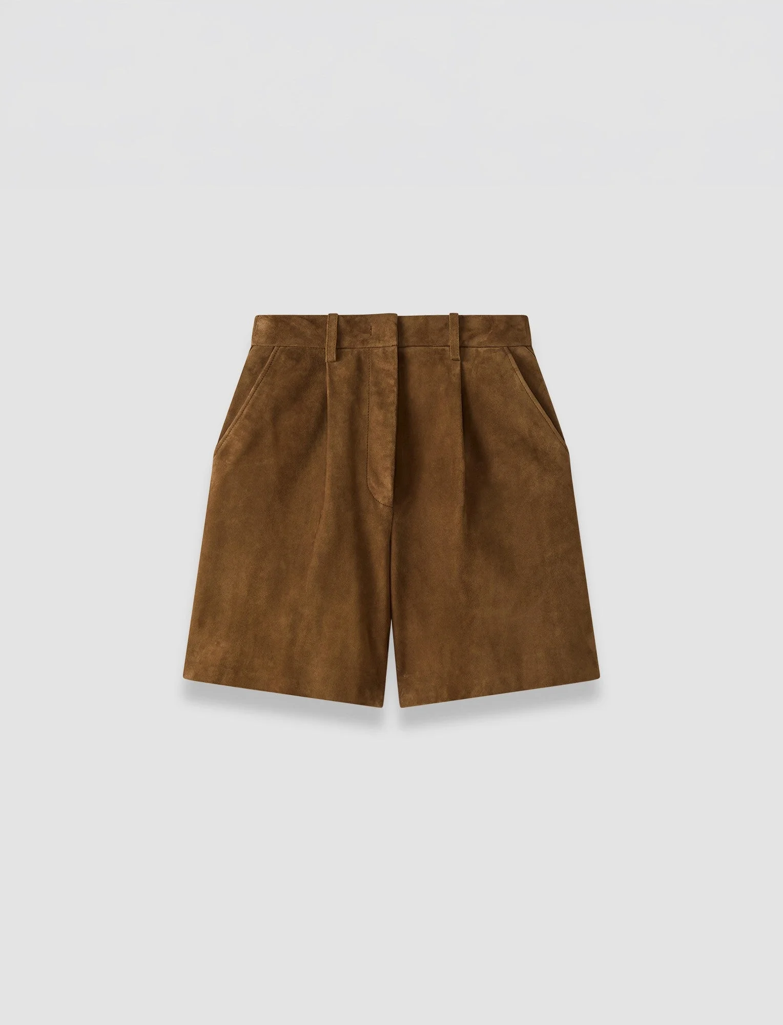 Suze Light Suede Shorts - 1