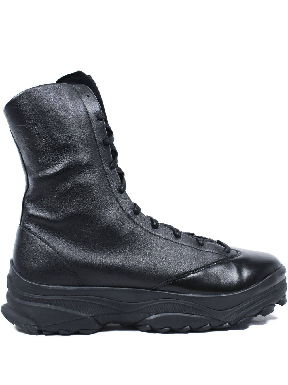 LACE-UP CHUNKY SOLE BOOTS - 1