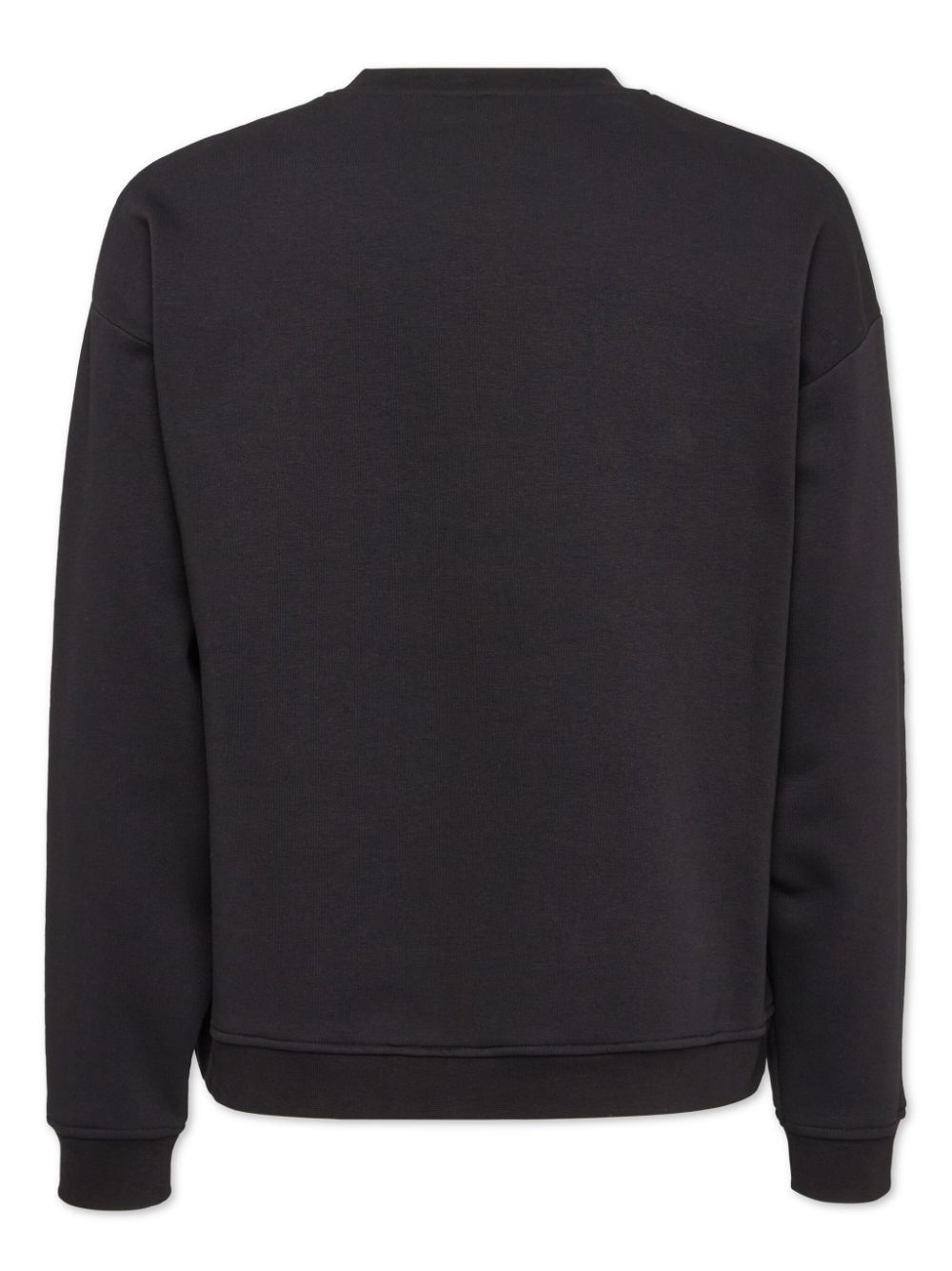 logo-print cotton sweatshirt - 2