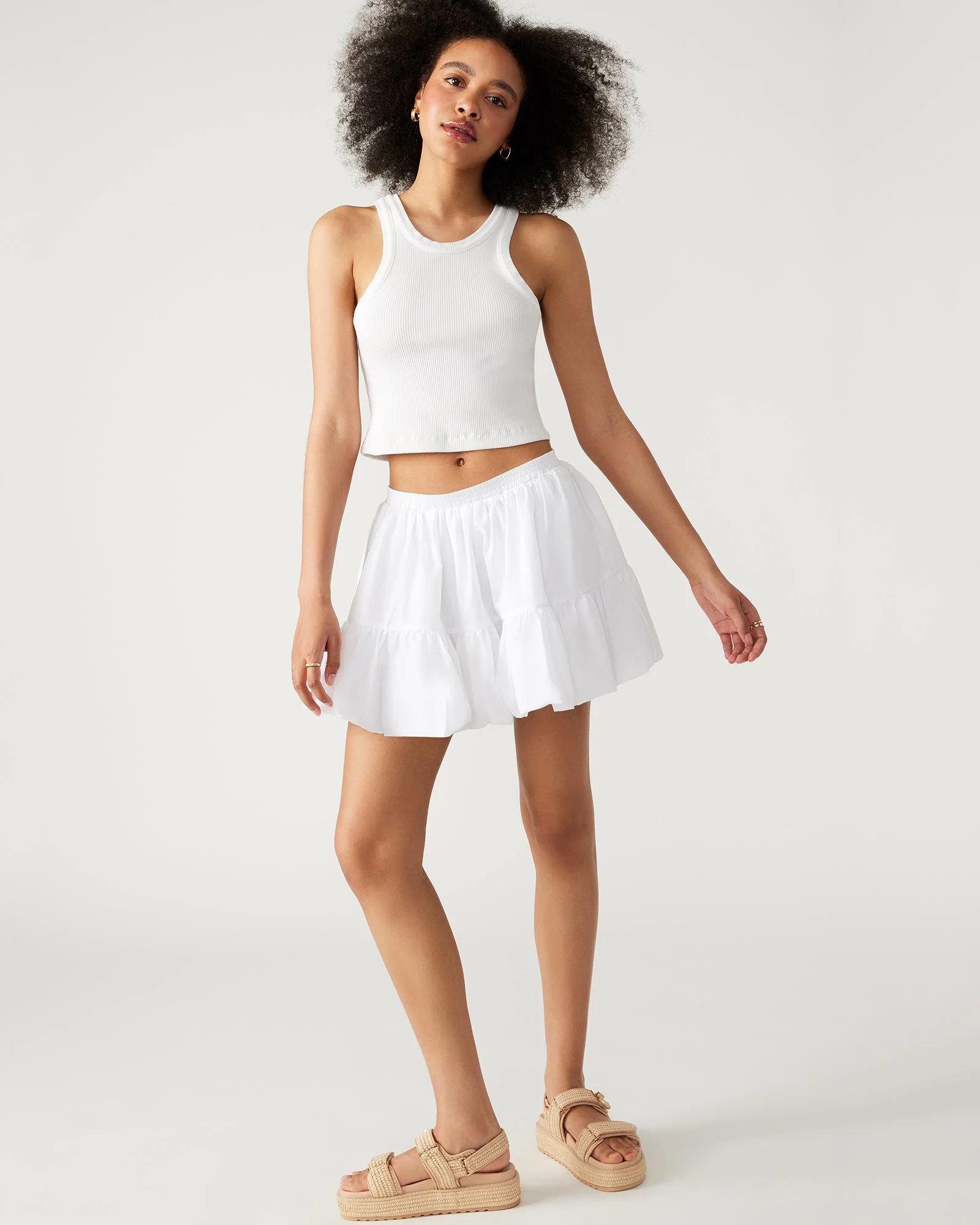 AISHA SKIRT WHITE - 1