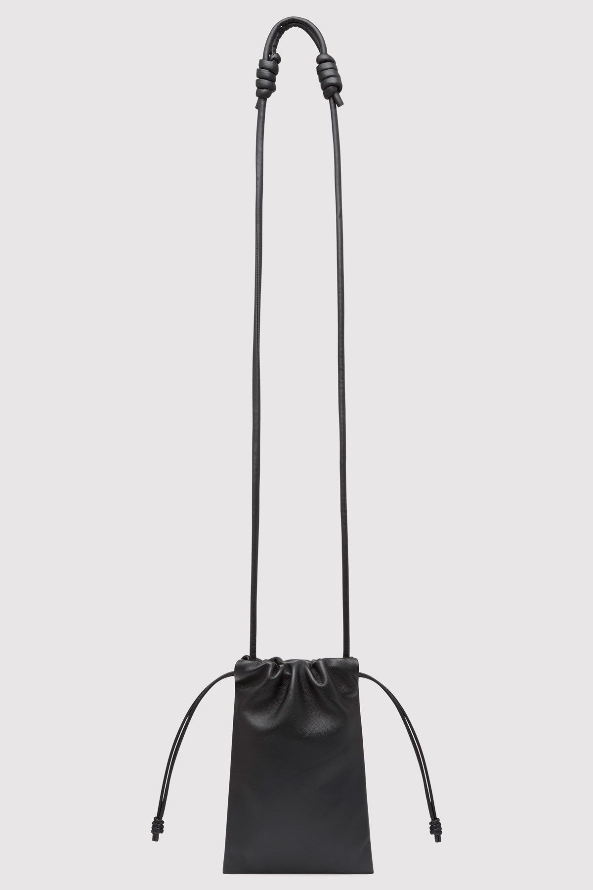 Soft Drawstring Pouch - Black - 5