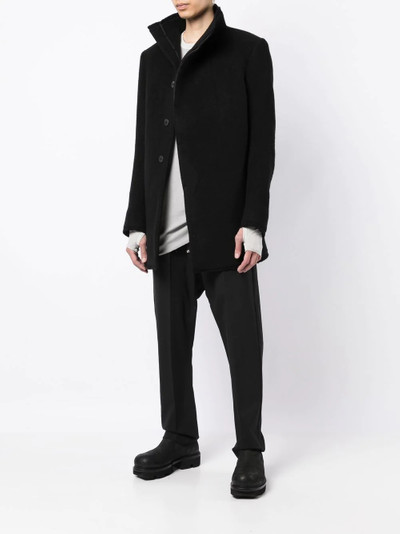 Boris Bidjan Saberi single-breasted wool jacket outlook