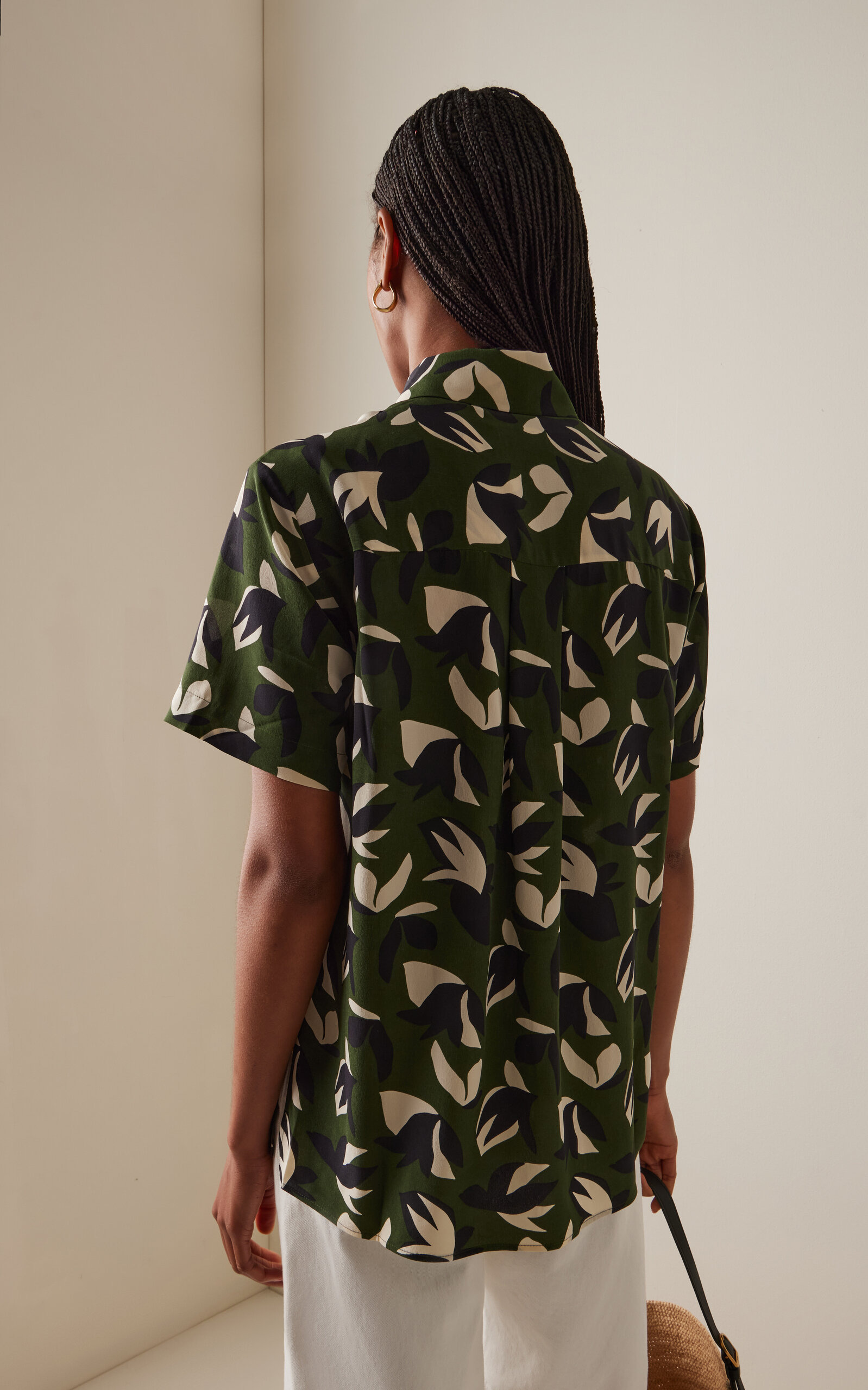 Printed Silk Shirt multi - 4