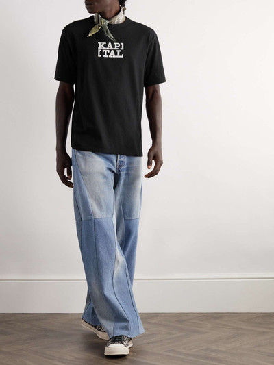 Kapital Rookie Logo-Print Cotton-Jersey T-Shirt outlook