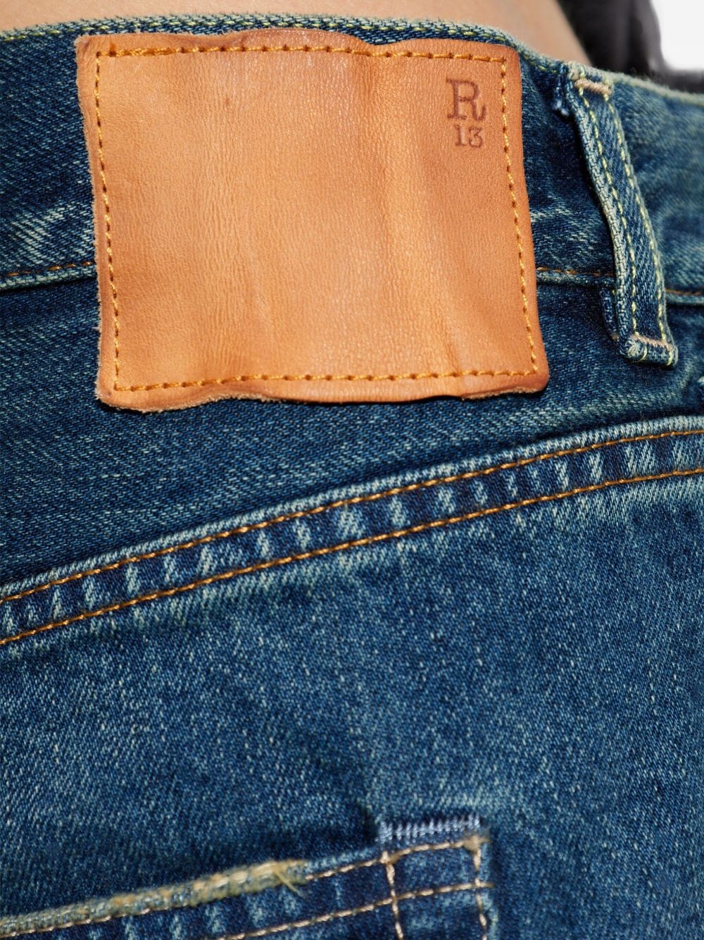 cross-waistband jeans - 5