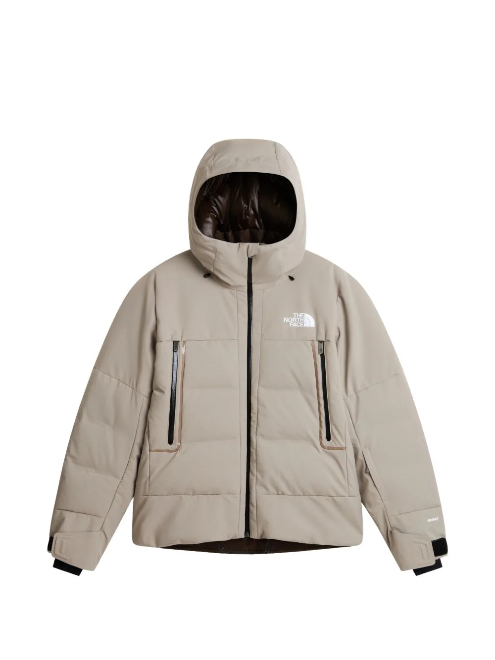 hooded quilted jacket - 1