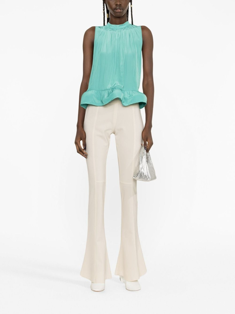 Lanvin ruffle-hem blouse outlook