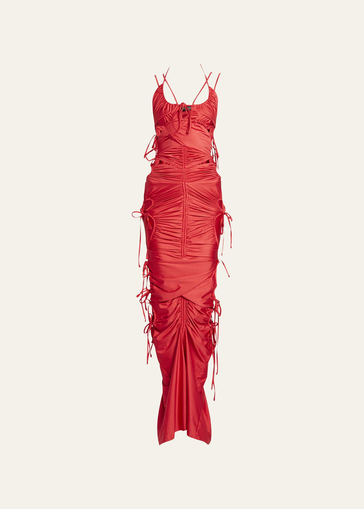 ワンピース Balenciaga Dress BALENCIAGA Patched Bikini Dress with Cutout Details