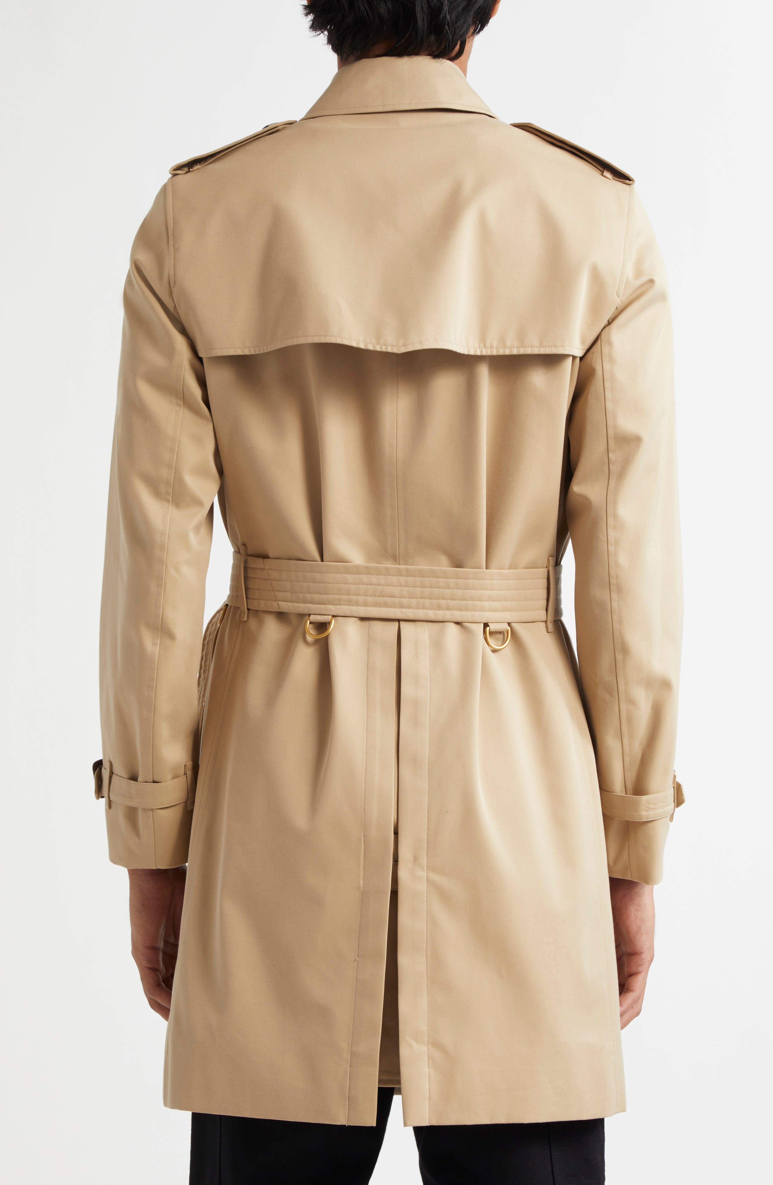 burberry Kensington Mid Length Heritage Trench Coat in Honey at Nordstrom - 2